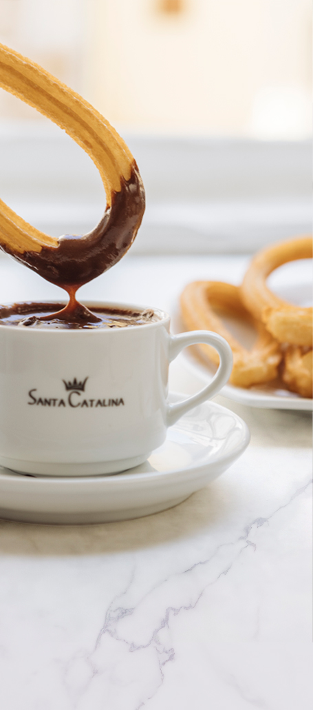 Churros con Chocolate